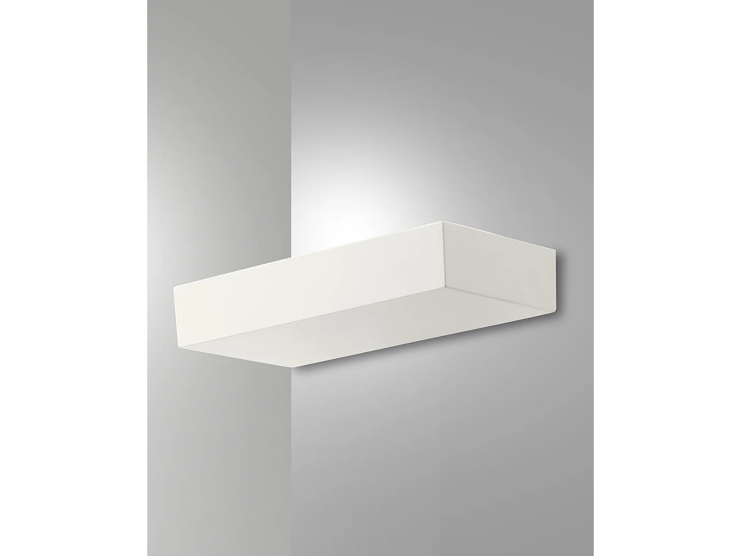 Aplique de parede Emma LED 41W 3750lm 3000K em alumínio branco, design moderno e elegante para iluminação de interiores de alta eficiência