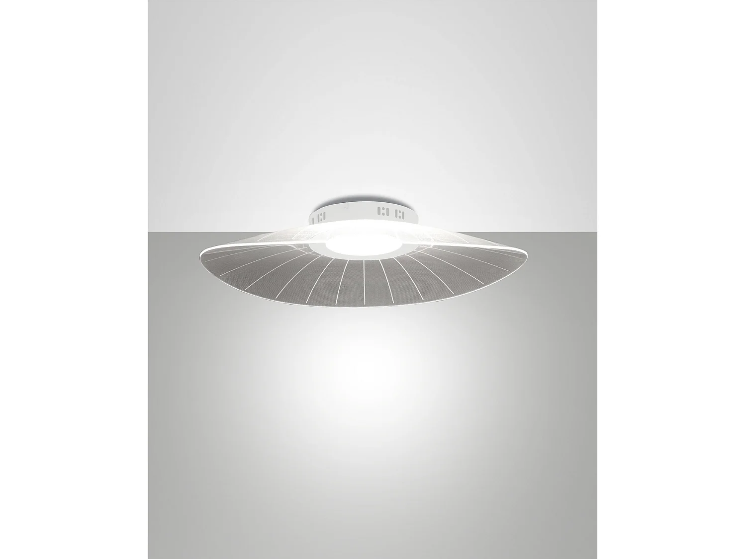 Vela Plafoniera Bianca L.590X430Mm.