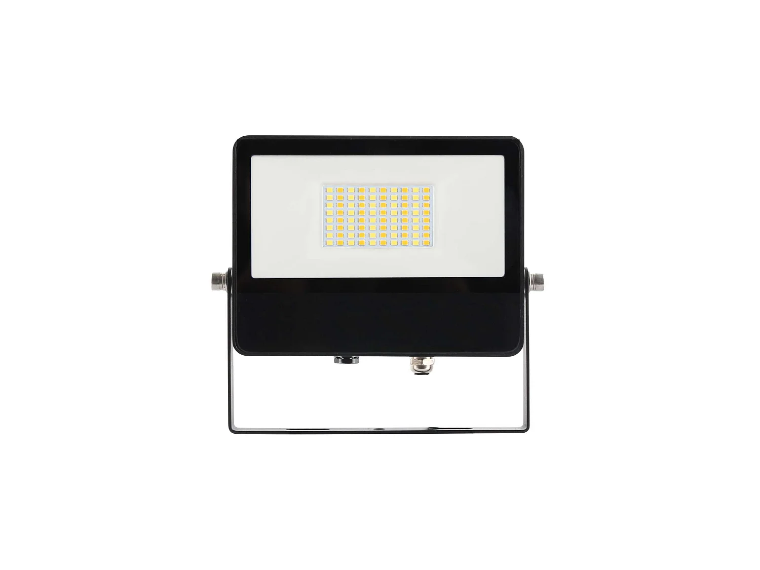 Projecteur LED extérieur Sky 40W avec technologie de commutation CCT 3000K/4000K/5000K, faisceau de 115°, cadre en aluminium noir - Beneito & Faure
