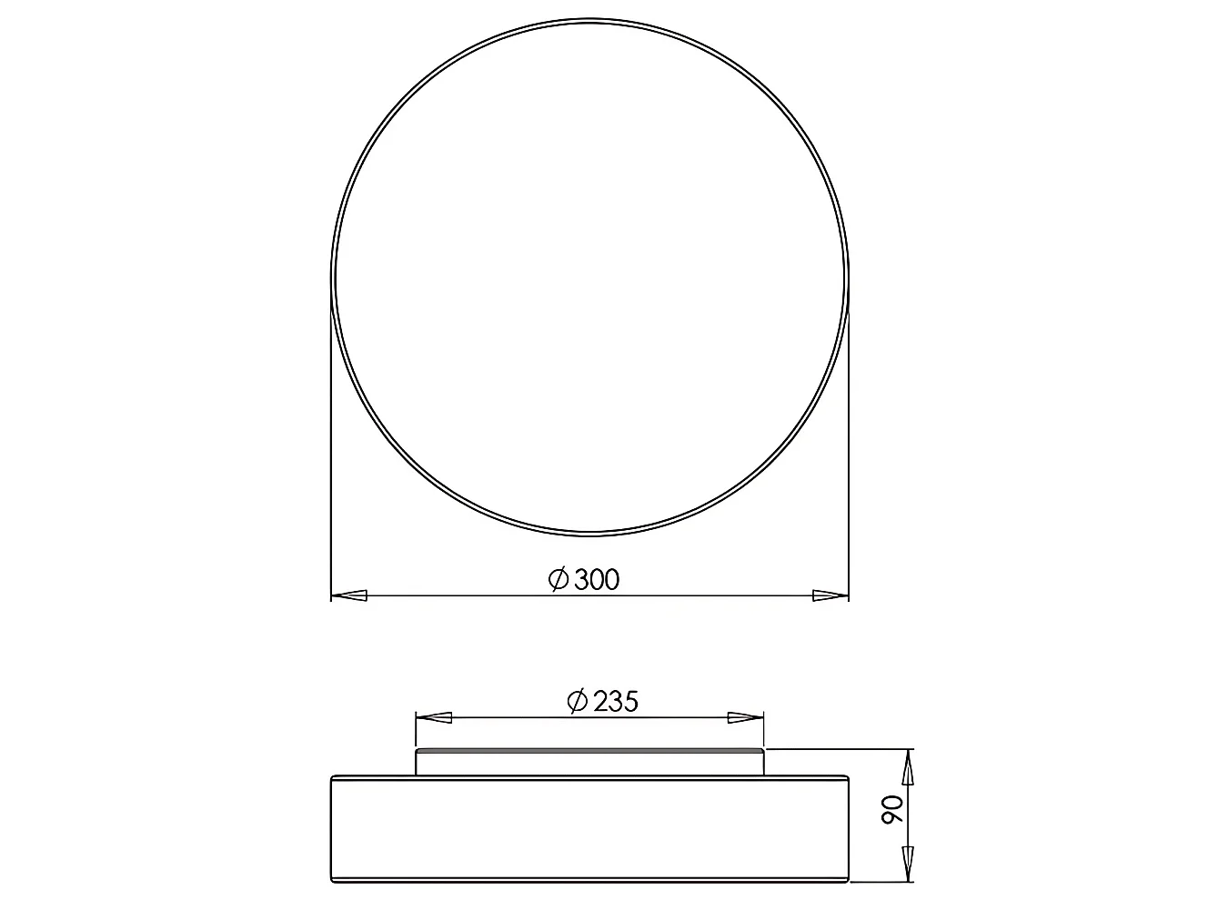Graff Plafonier LED 18W 3000K Branco em Metal e Vidro Soprado Ø300mm - Candeeiro de Teto Design para Iluminação de Interiores Modernos e Únicos