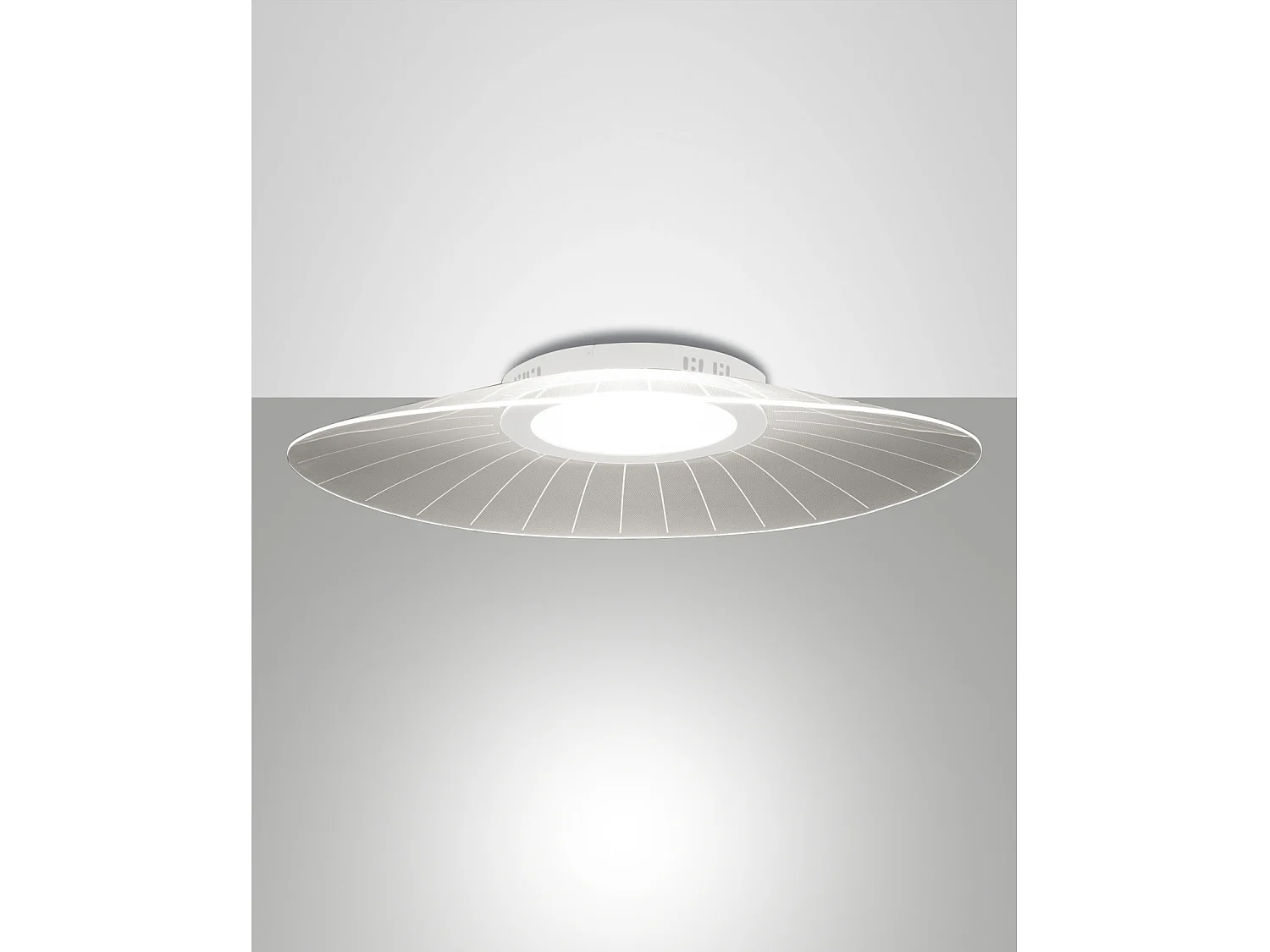 Vela Plafoniera Bianca L.780X550Mm.