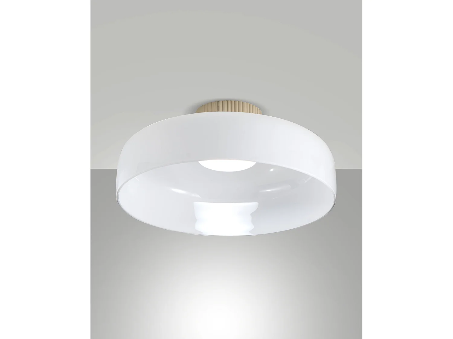 Lunar Plafoniera Bianco