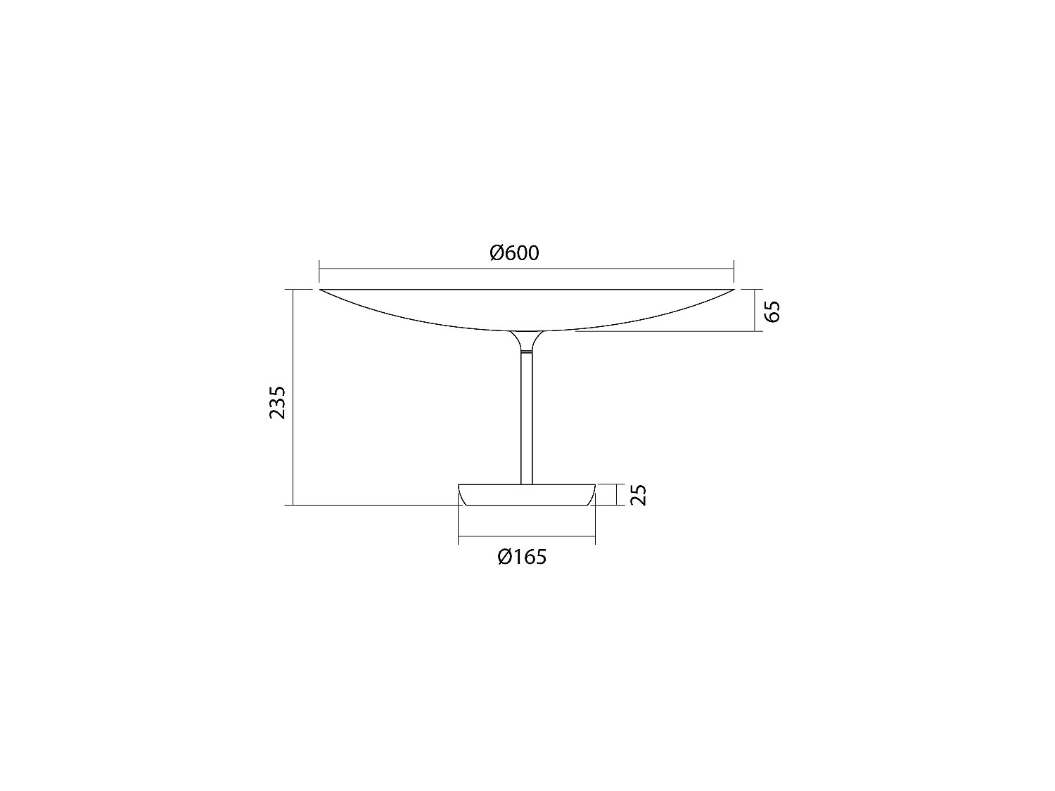 Plafoniera Bianco Yuko Collezione YUKO 1 Luce LED 40W Luce Calda Design Moderno