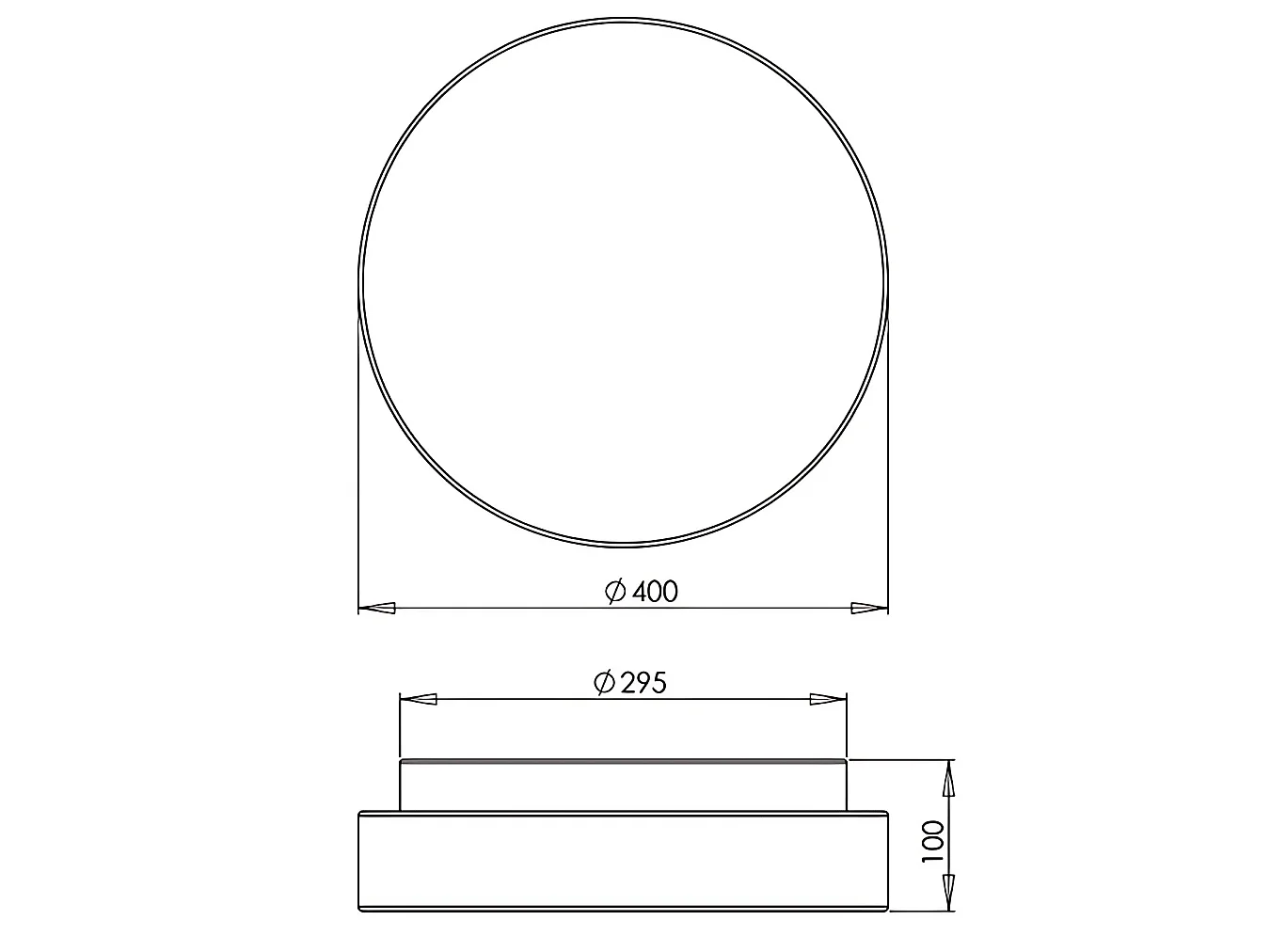 Candeeiro de Teto Graff Branco em Metal e Vidro Soprado, LED Integrado 24W 2950lm, 3000K Branco Quente, Regulável por Corte de Fase Ø400mm