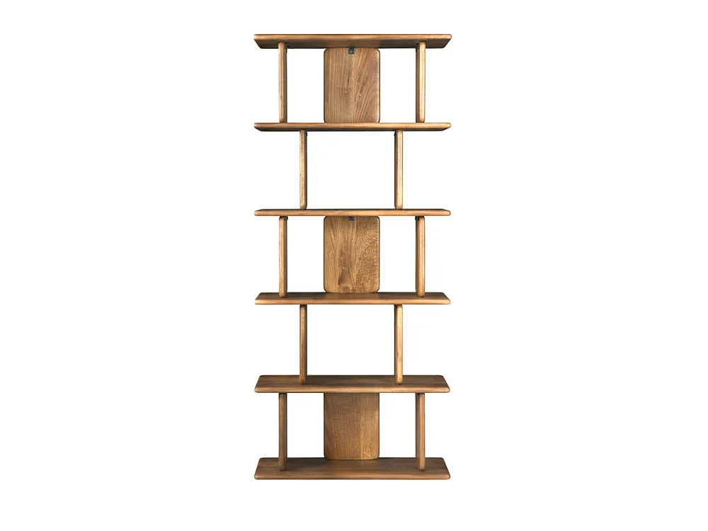 Batam - Étagère en bois massif H180cm - Bois