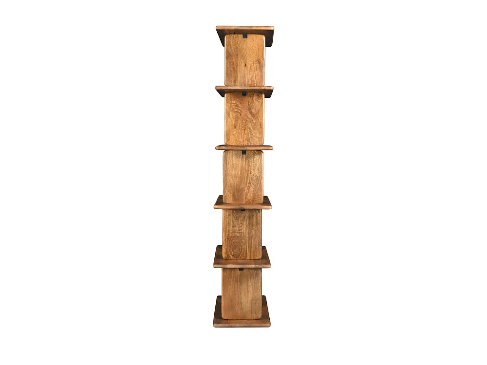 Batam - Étagère en bois massif H180cm - Bois