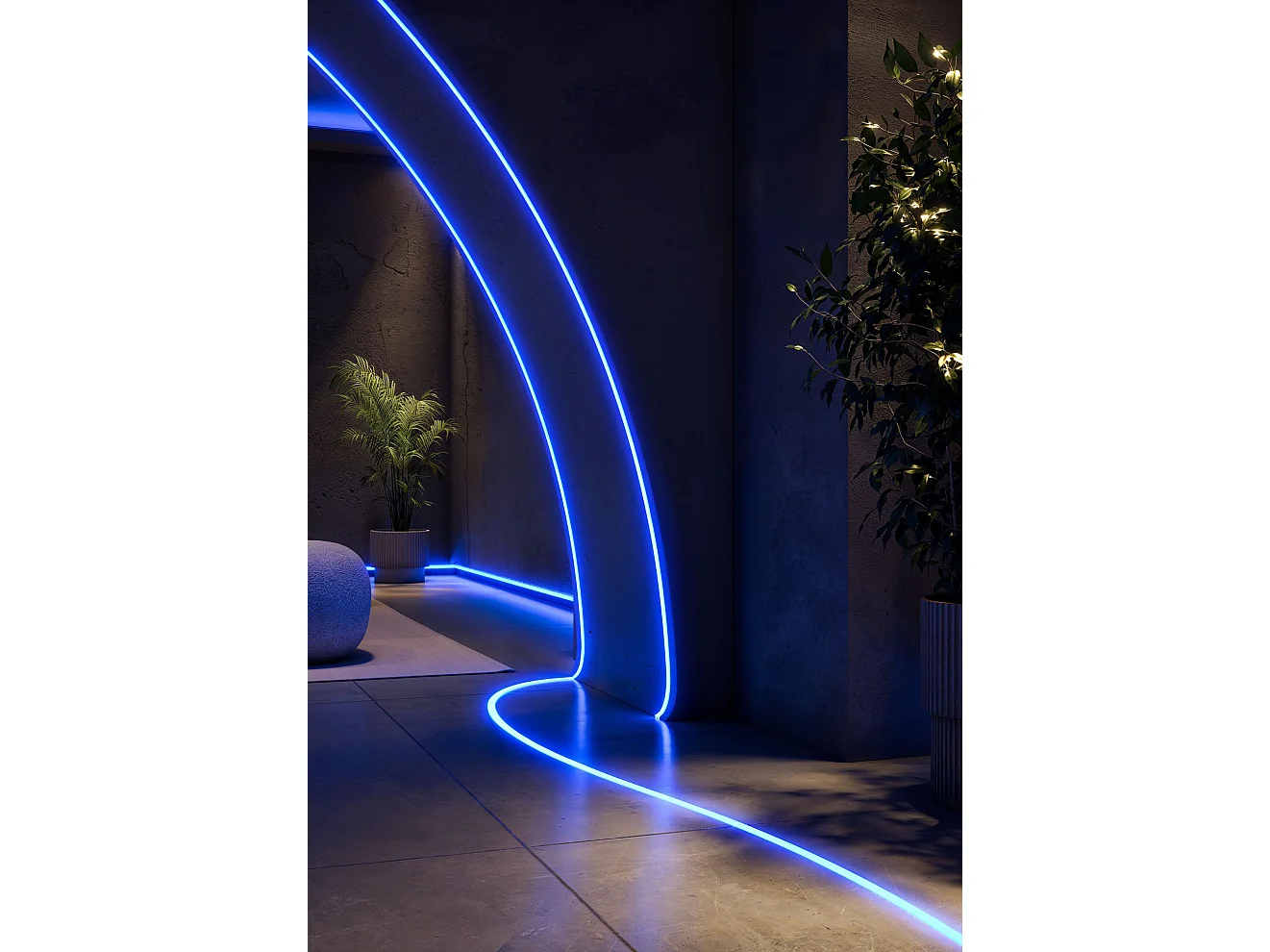 Beneito & Faure RGB LED-strip 5 meter 24V 60 LED's/m 8mm IP20 - Flexibele professionele decoratieve binnenverlichting - Beneito & Faure