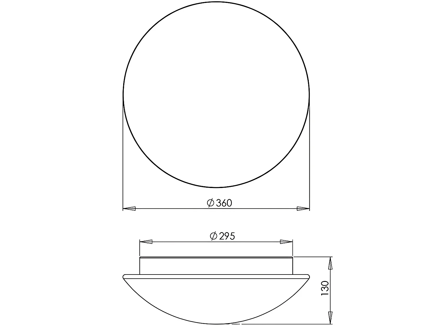 Pandora Plafonier em metal e vidro soprado com sensor de movimento integrado, casquilho E27 2x40W, cor Branco, código de artigo 3222-65-102