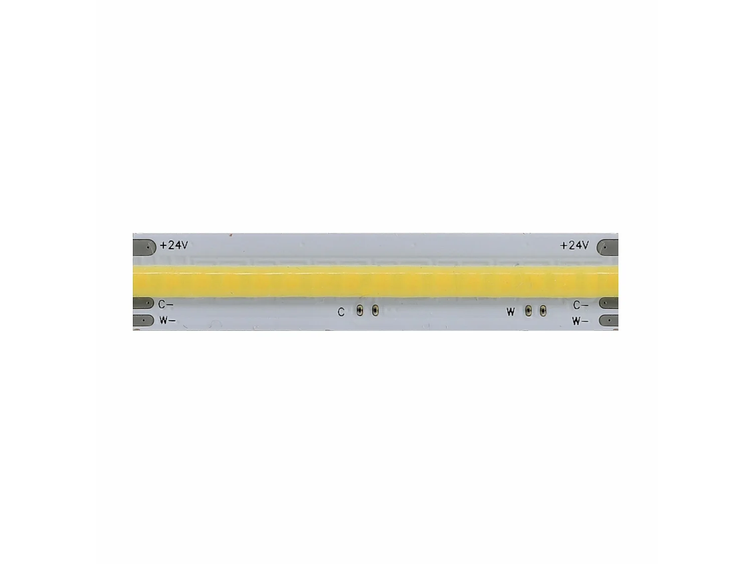 5 meter LED-strip Fine 63 COB 24V 10W/m Variabele kleurtemperatuur 2700K-6000K IP20 Hoge uniformiteit CRI>90 - Beneito & Faure