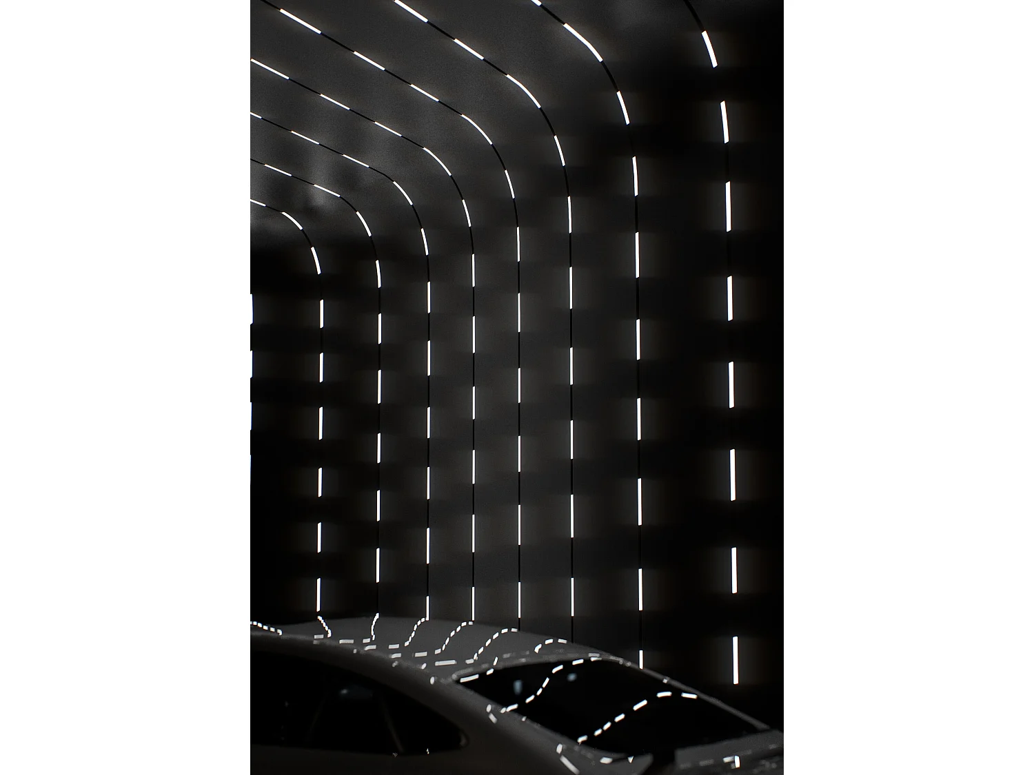 Beneito & Faure FINE DMX5 RGB+3000K LED-strip 5m 24V 17W/m 70LED/m IP67 - Pixel-by-Pixel DMX-besturing - High Definition
