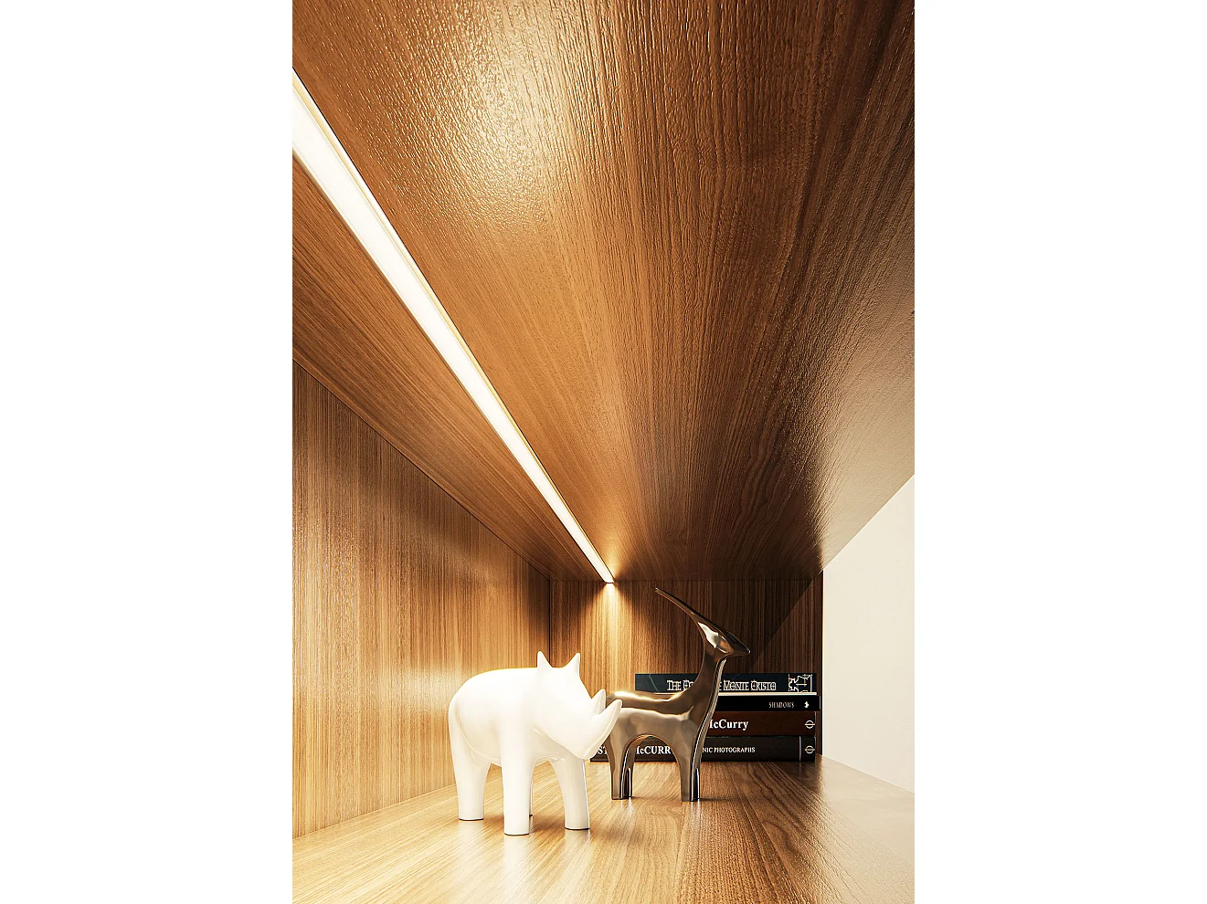 5 meter LED-strip Fine 63 COB 24V 10W/m Variabele kleurtemperatuur 2700K-6000K IP67 Waterbestendig CRI>90 - Beneito & Faure