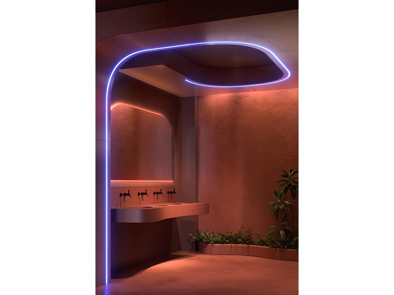 Beneito & Faure 10m LED-strip FINE 77 24W 3000K IP67 Natuurlijk Warm Licht - Professionele Flexibele Verlichting voor Binnen- en Buitengebruik