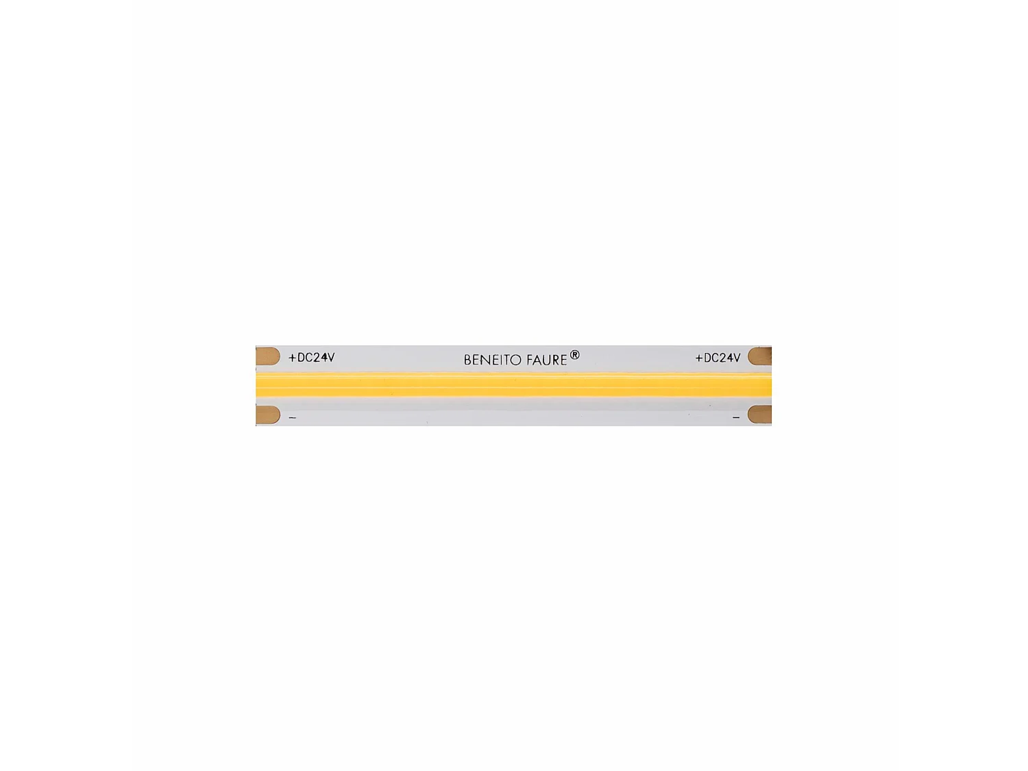 10m LED-strip Fine Series 24V 3000K warm licht IP21 beschermingsklasse Hoogwaardige professionele LED-strip - Beneito & Faure