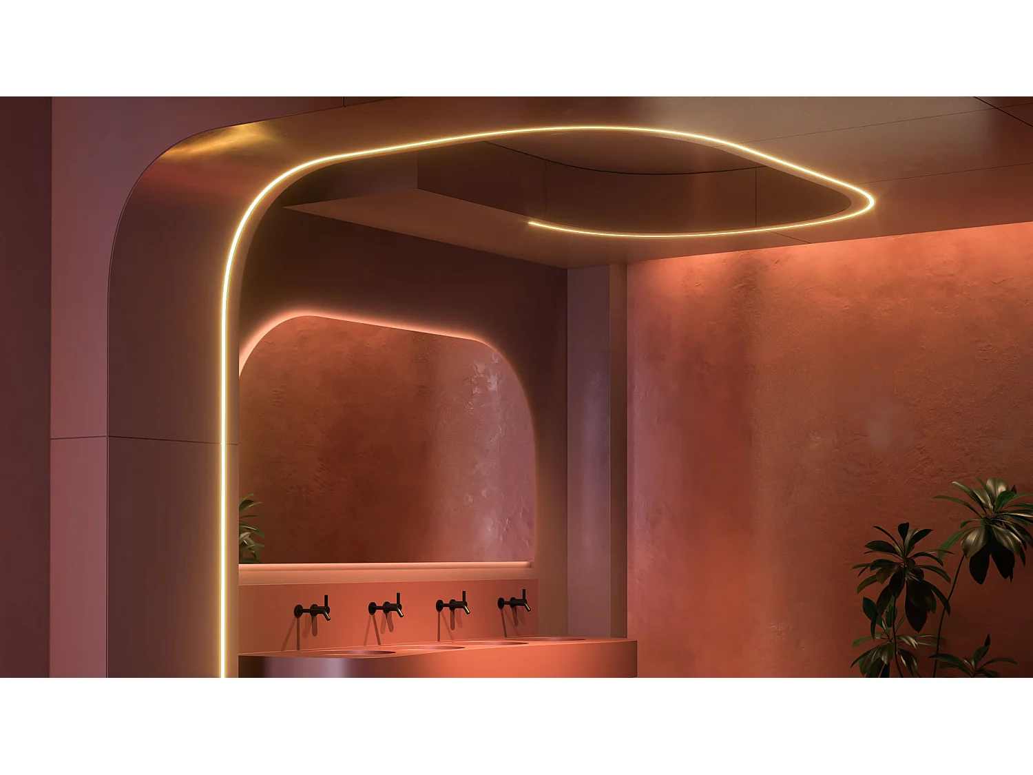 Beneito & Faure FINE 77-serie LED-strip 10m 24W 12/8mm 2700K IP67 Warm Licht - Professioneel Flexibel voor Binnen- en Buitengebruik Kwaliteit