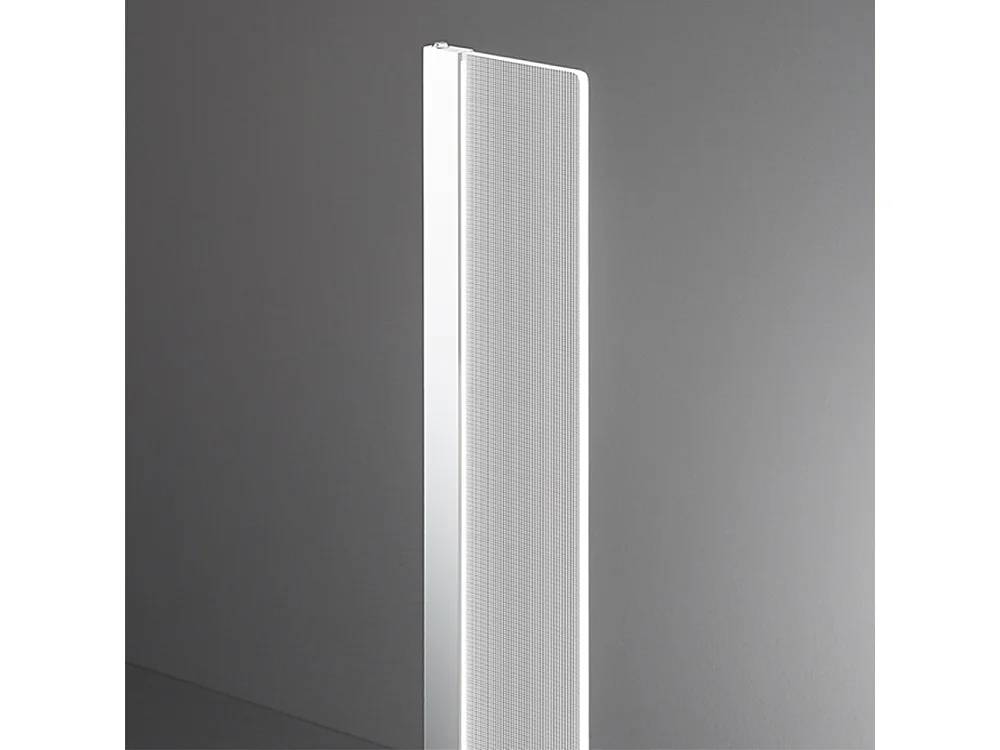 Candeeiro de Pé LED em Metal Branco 34W 2720lm, Regulável com Seletor CCT 3000K/4000K/6000K, Design Moderno Altura 171cm - Perenz Iluminação