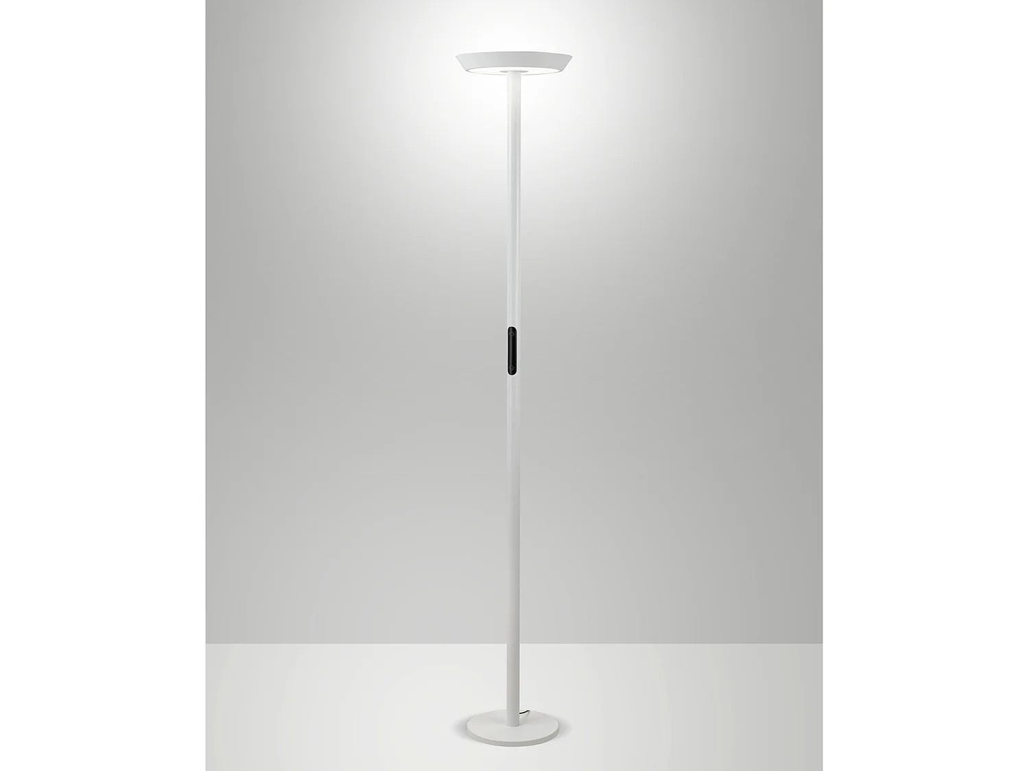 Lampada Fizz Terra Bianco Fabas Collezione FIZZ Unica LED 50W Design Elegante
