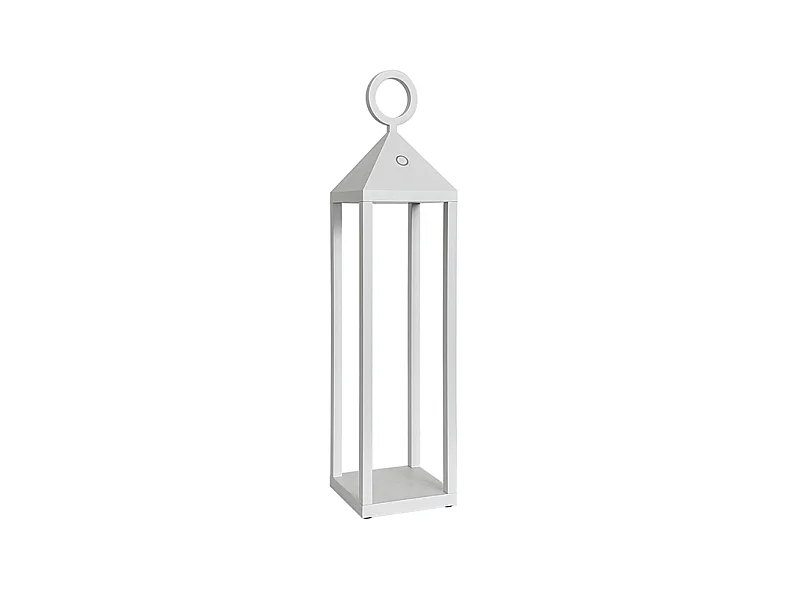 PICNIC Draagbare LED-tafellamp 2,2W IP54 2700K CRI85 43cm - Wit - Rossini Group - Gegoten aluminium ontwerp