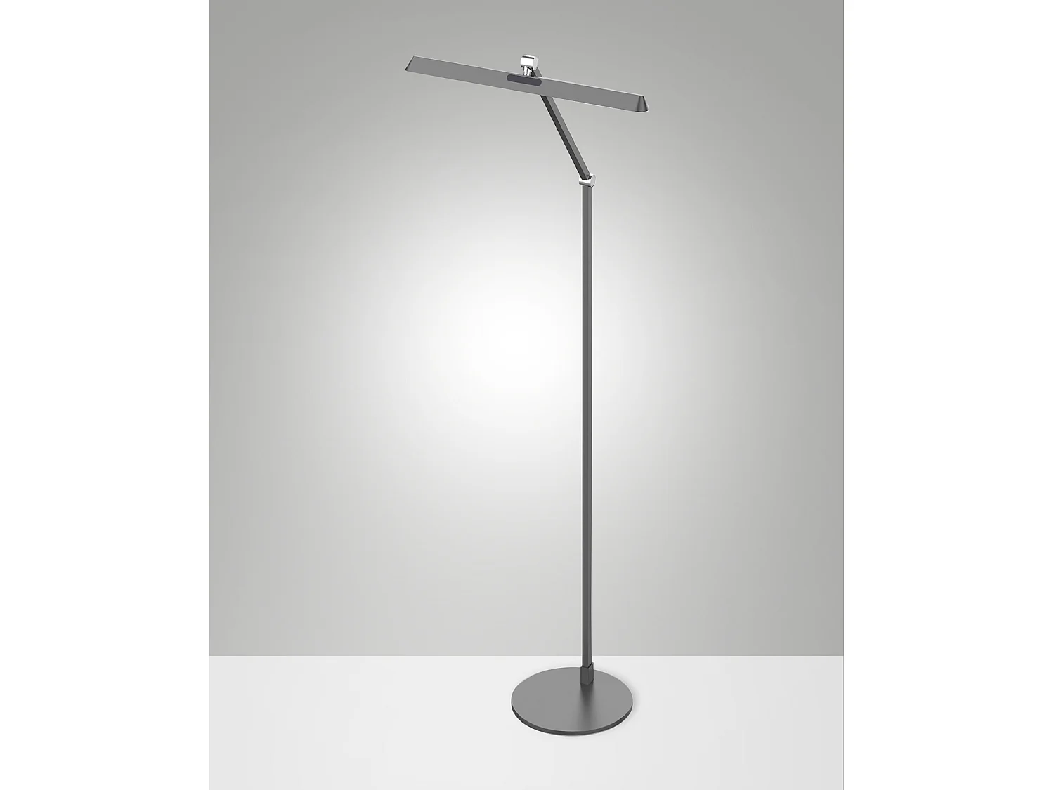 Beba Lettura Antracite Collezione BEBA Lampada LED Singola Design Moderno Elegante