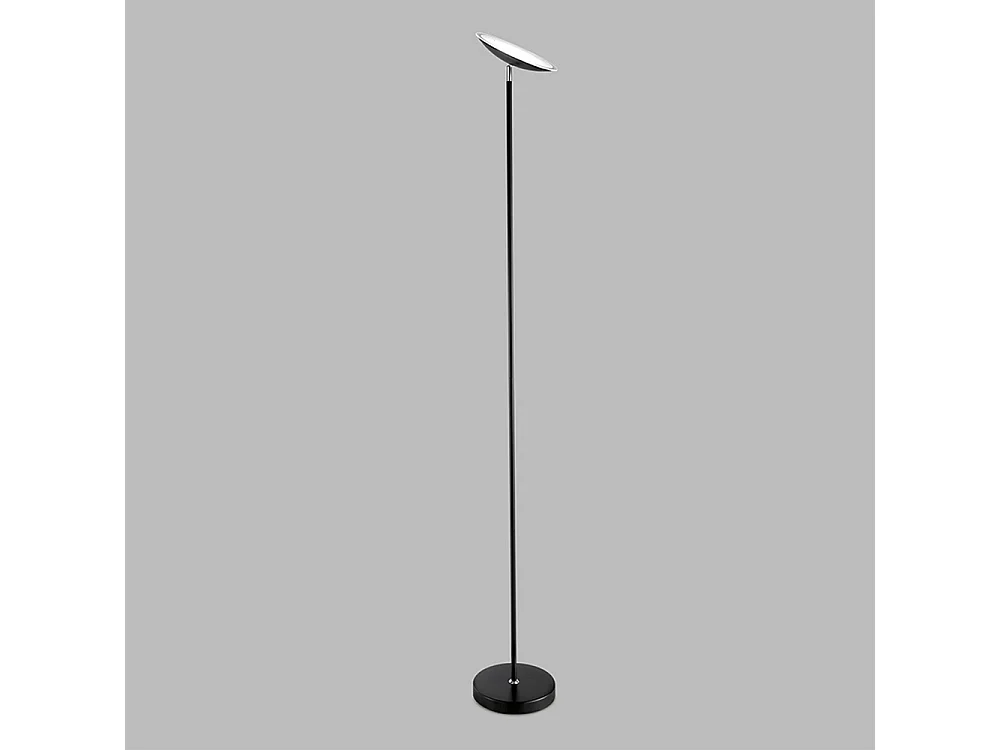 Candeeiro de Pé LED 18W 1400Lm 3000K em Metal Preto, Design Moderno e Elegante para Interiores, Altura 180 cm - Perenz, Iluminação de Qualidade