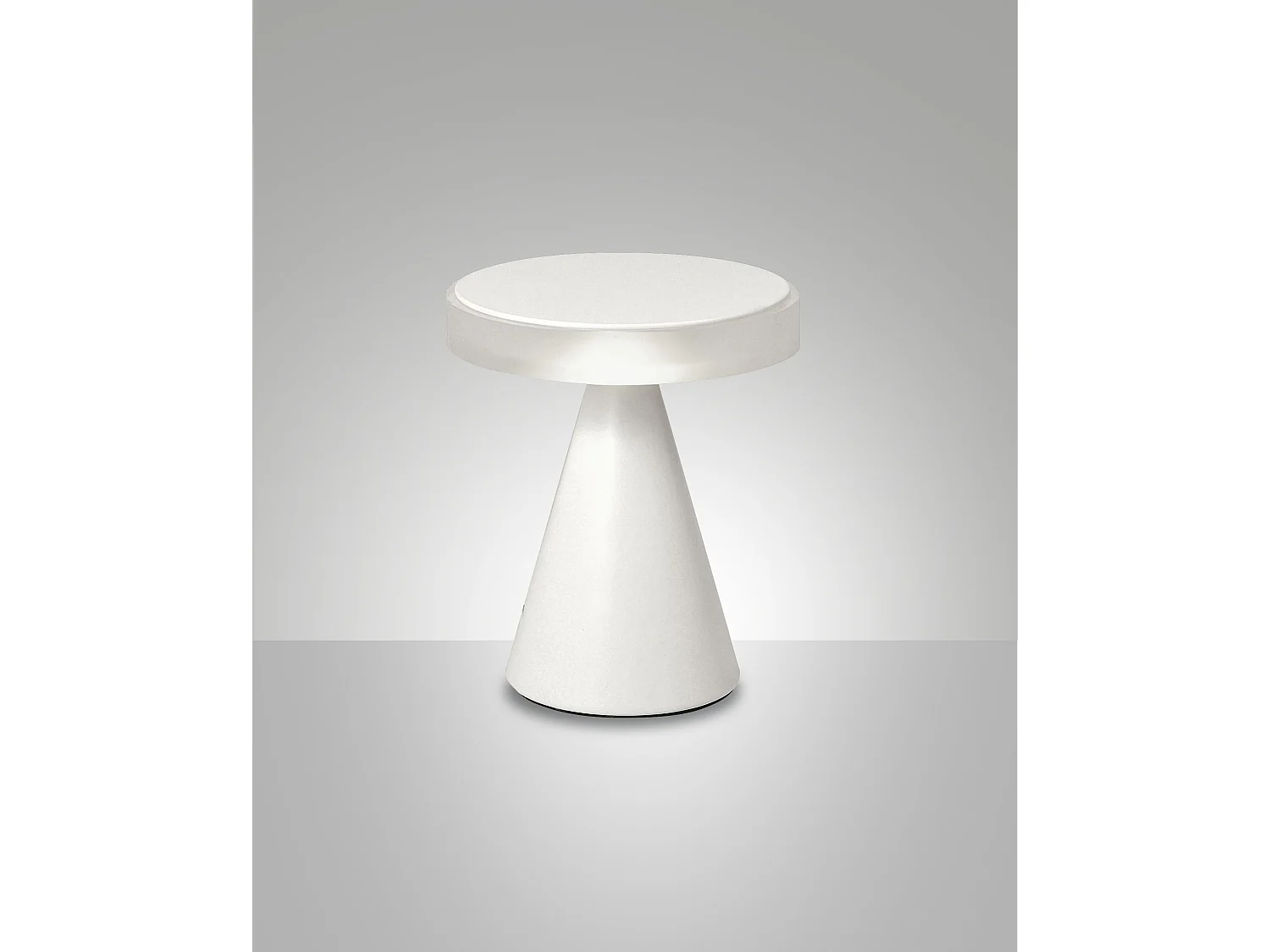 Lampa stołowa LED Fabas, światło neutralne, 8 W, 750 lm, 3000 K, konstrukcja z metalu i metakrylanu, sterowanie dotykowe, kolor biały - Fabas Luce