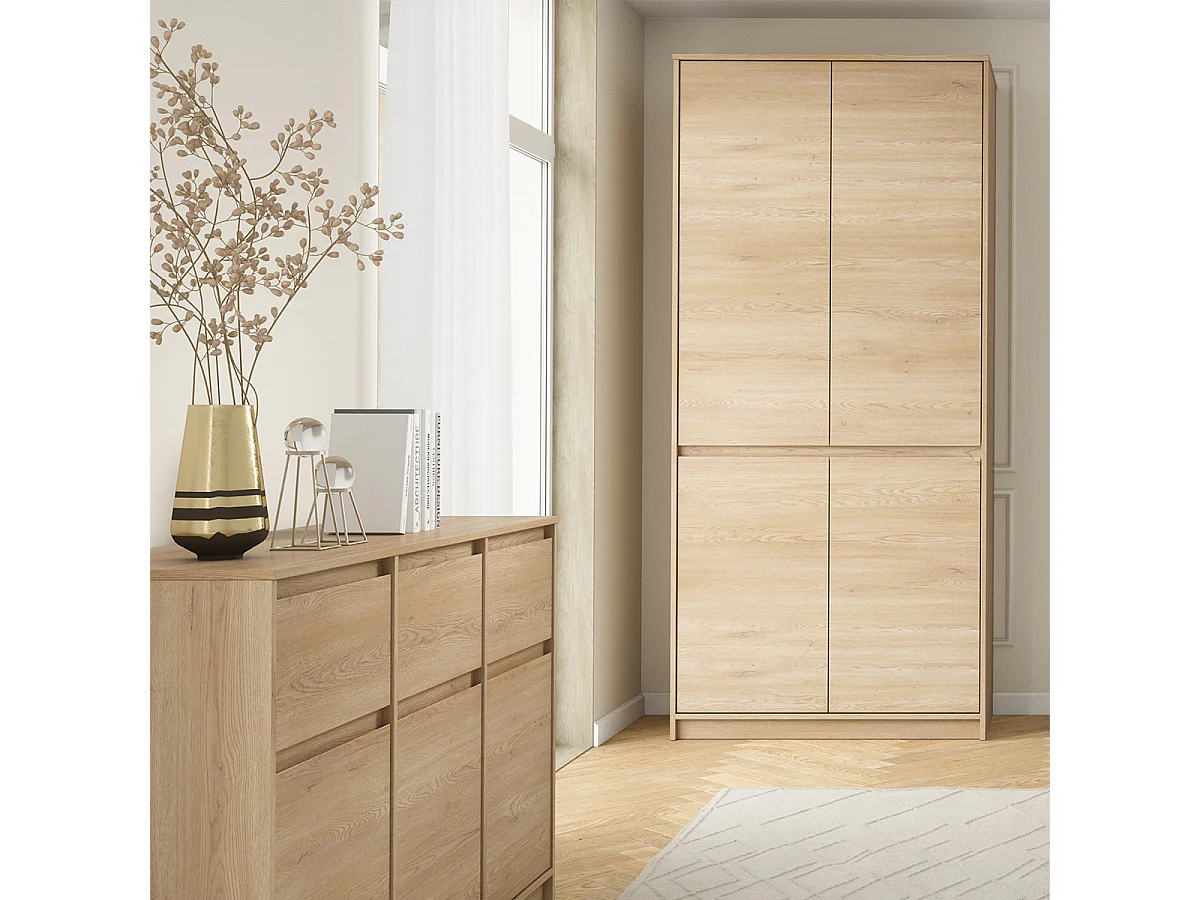 Schrank 4-türig Beck Holz