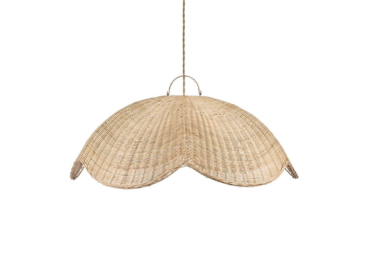 The Wave Pendant - Natural- XL