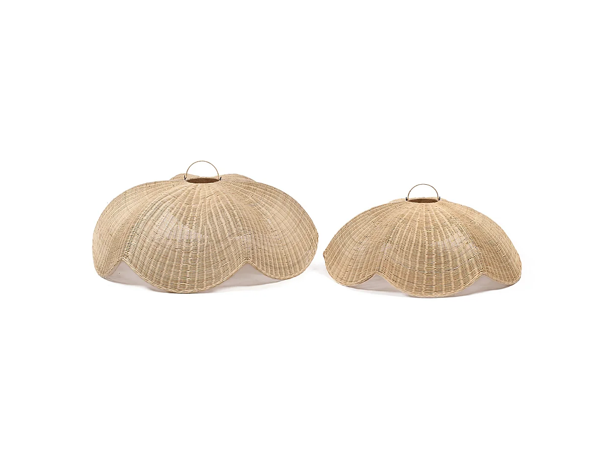 The Wave Pendant - Natural- XL