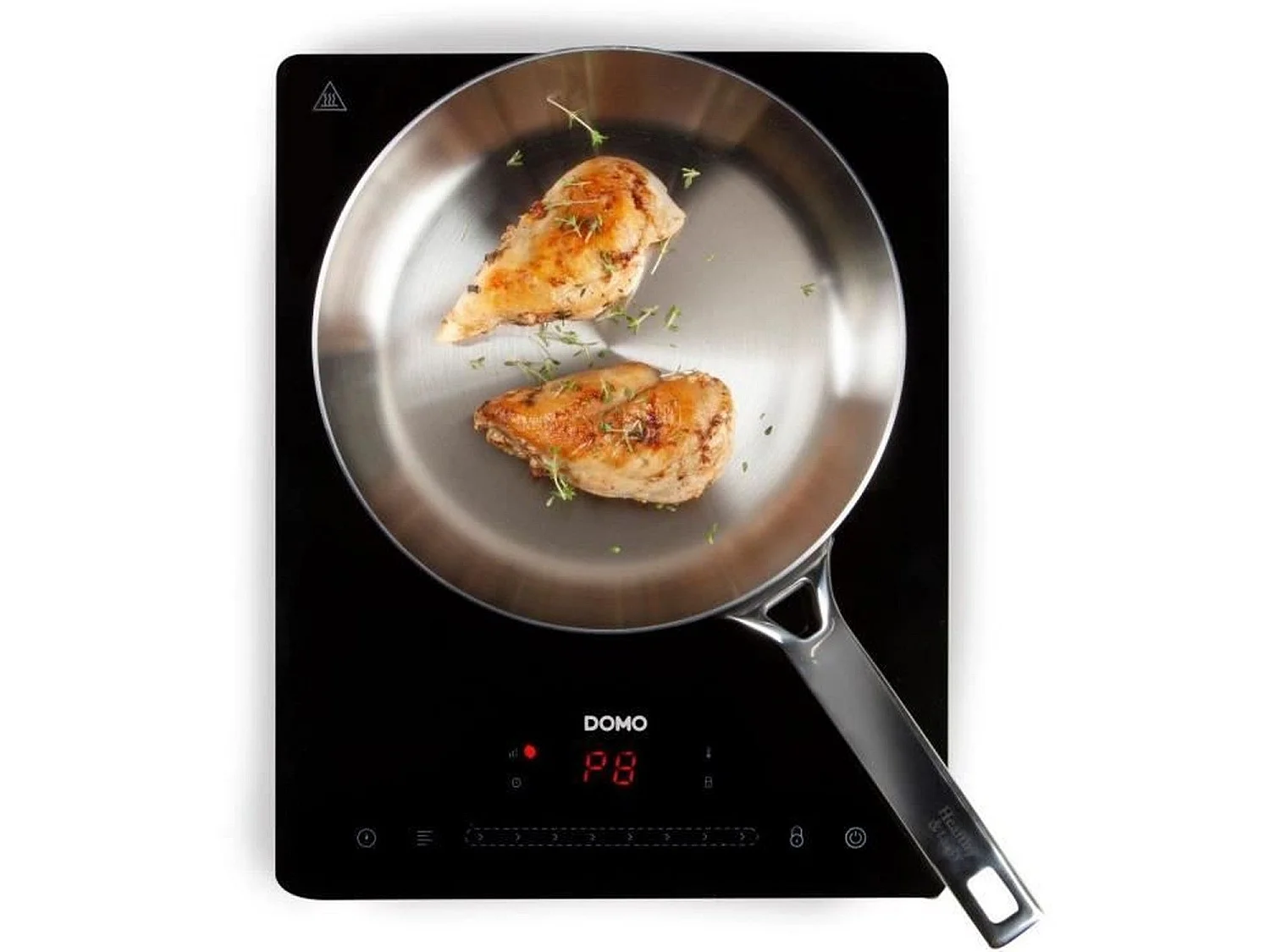 Domo DO332IP Inductiekookplaat 2000W Zwart Touchbediening Timer Veiligheidsslot