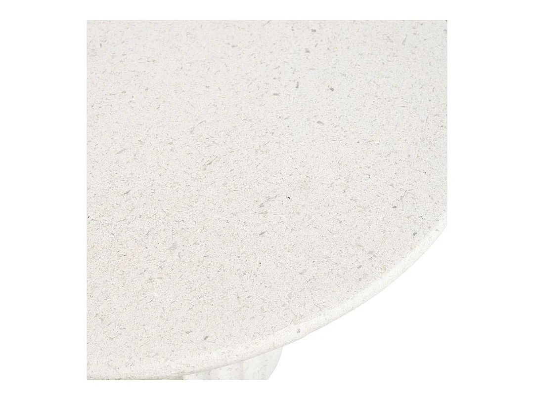 Irma salontafel bijzettafel Ø40cm wit.