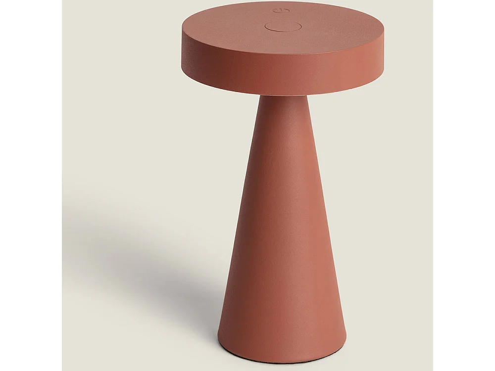 Nimo - Lampe à poser LED sans fil rechargeable - Terracotta