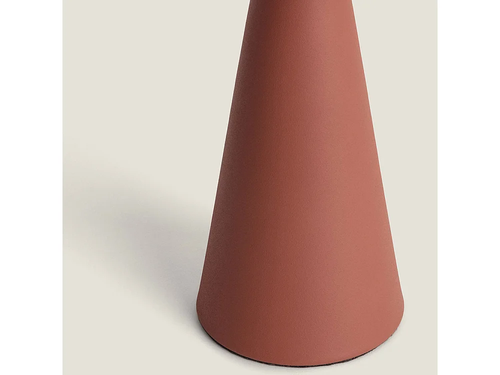 Nimo - Lampe à poser LED sans fil rechargeable - Terracotta