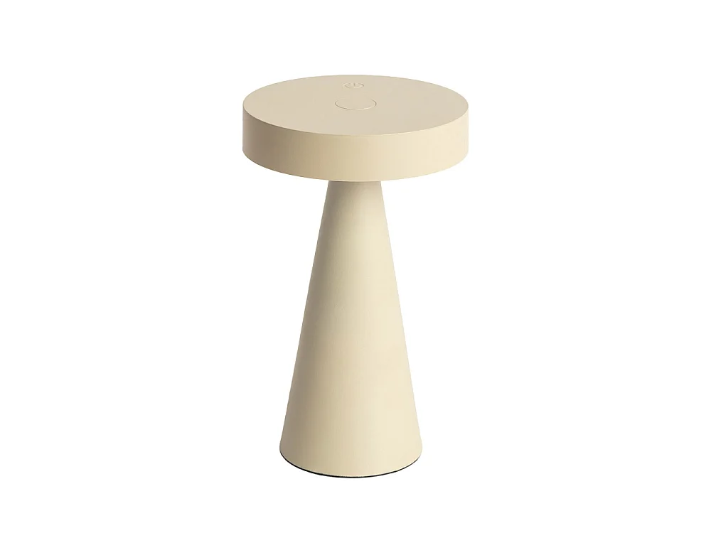 Nimo - Lampe à poser LED sans fil rechargeable - Beige