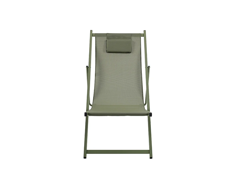 Brisa - Lot de 2 chiliennes en aluminium - Vert