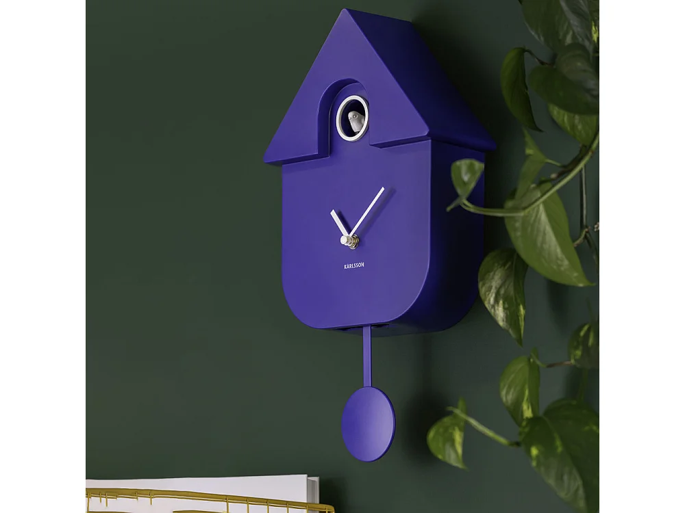 Modern Cuckoo - Horloge à pendule - Indigo