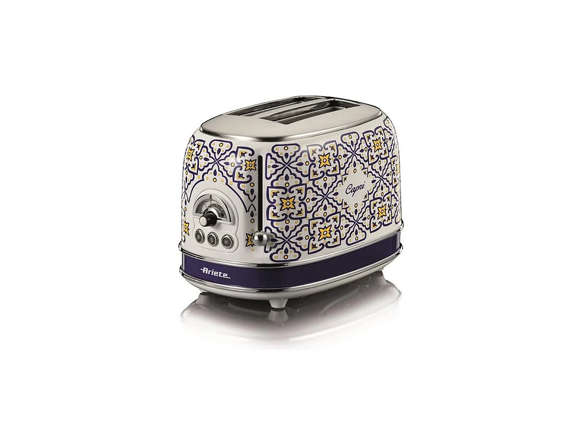 Tostadora Eléctrica Ariete Capri 155CAP 2 rebanadas 810W - Azul