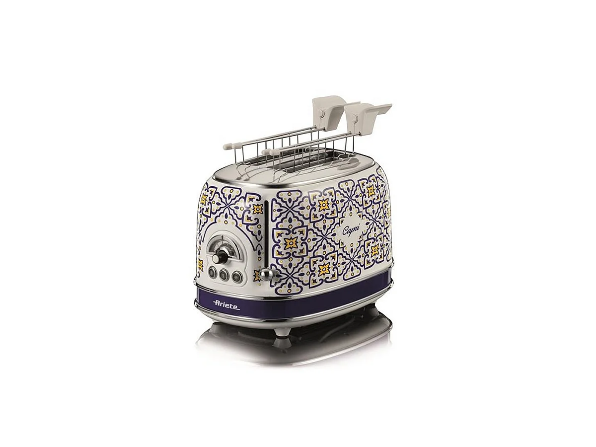 Tostadora Eléctrica Ariete Capri 155CAP 2 rebanadas 810W - Azul