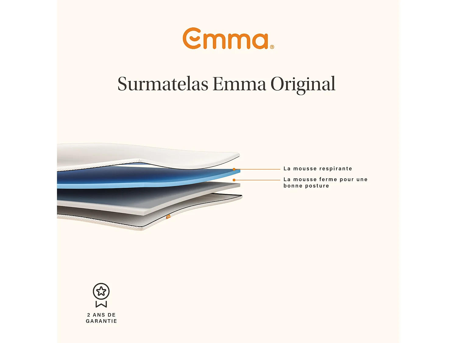 Emma Original Topper