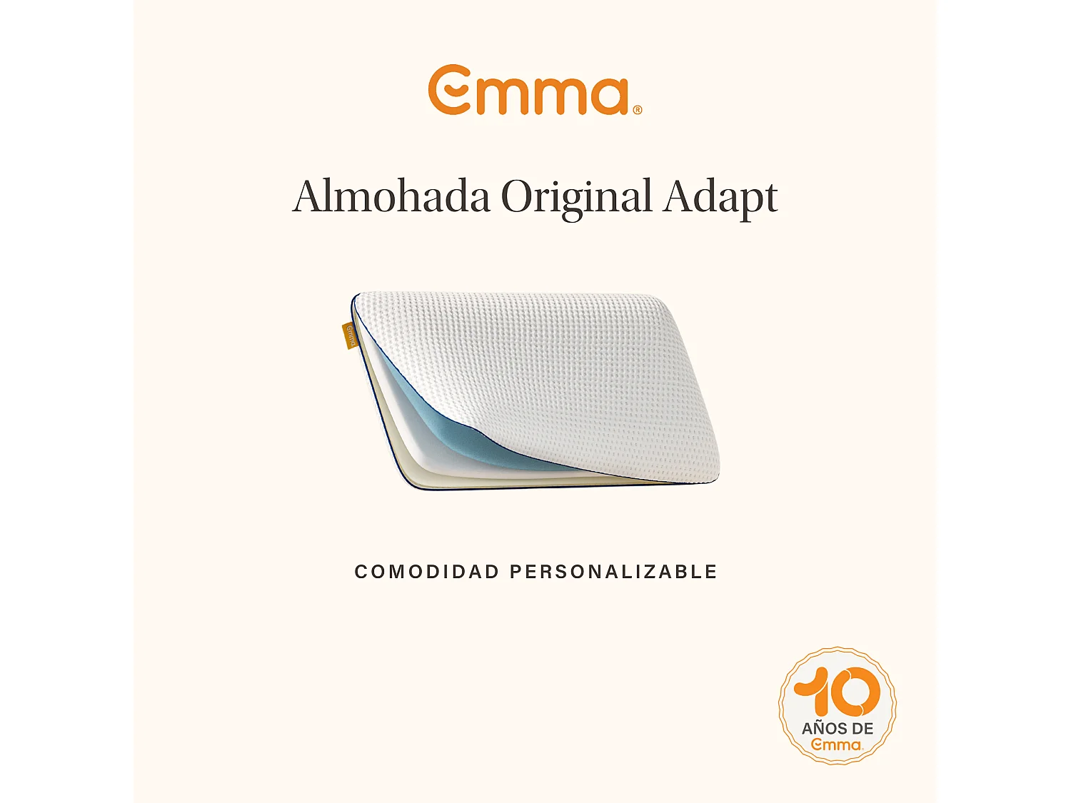 Almohada Original Adapt | 40 x 80 cm