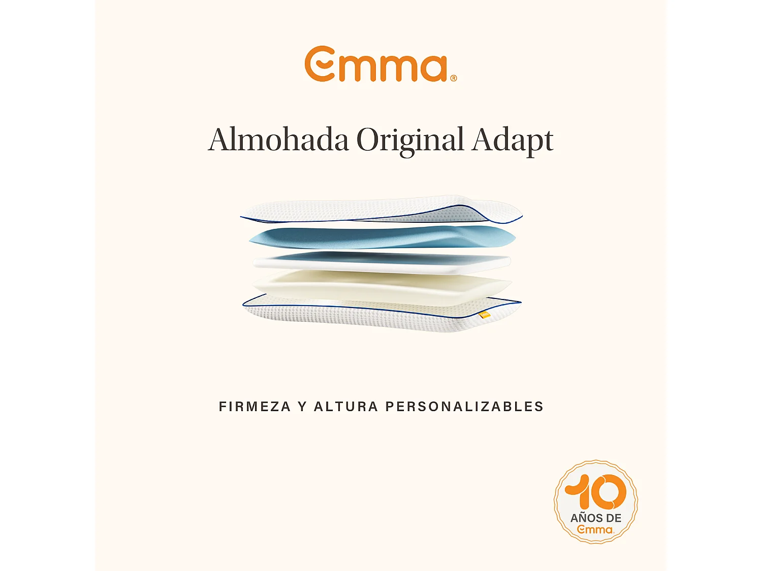 Almohada Original Adapt | 40 x 80 cm