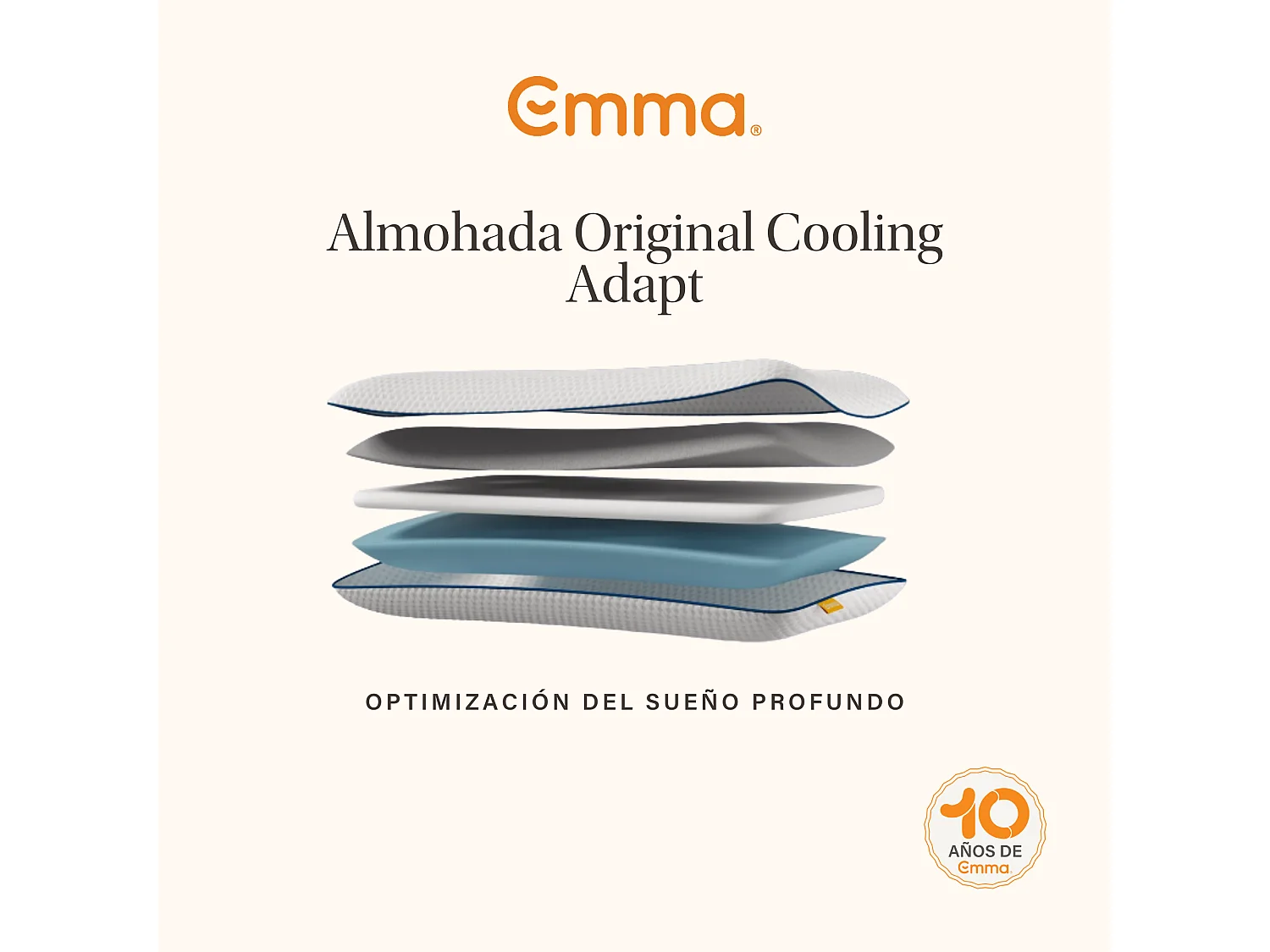 2x Almohada Original Cooling Adapt