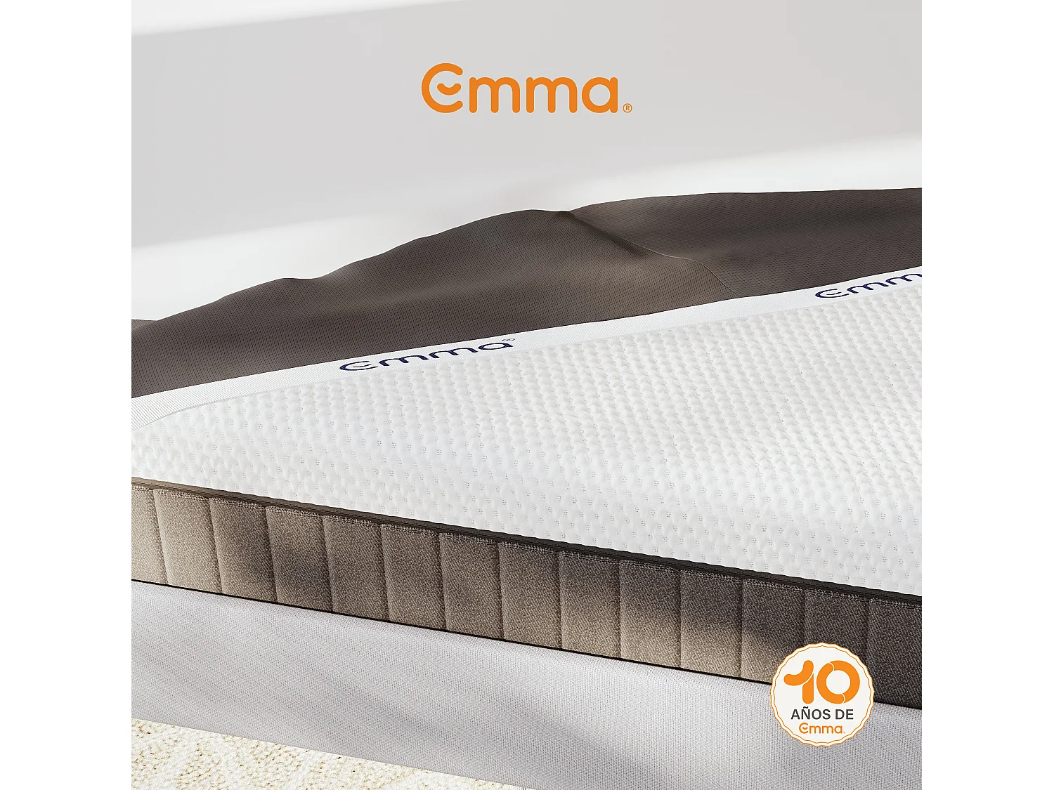 Emma Protège-Matelas  0 x 160 x 200 cm Blanc