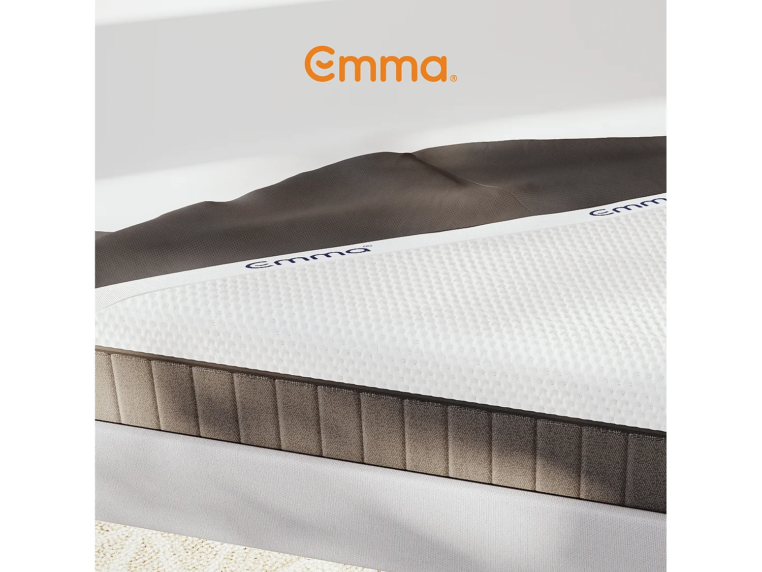 Emma Protège-Matelas  0 x 160 x 200 cm Blanc