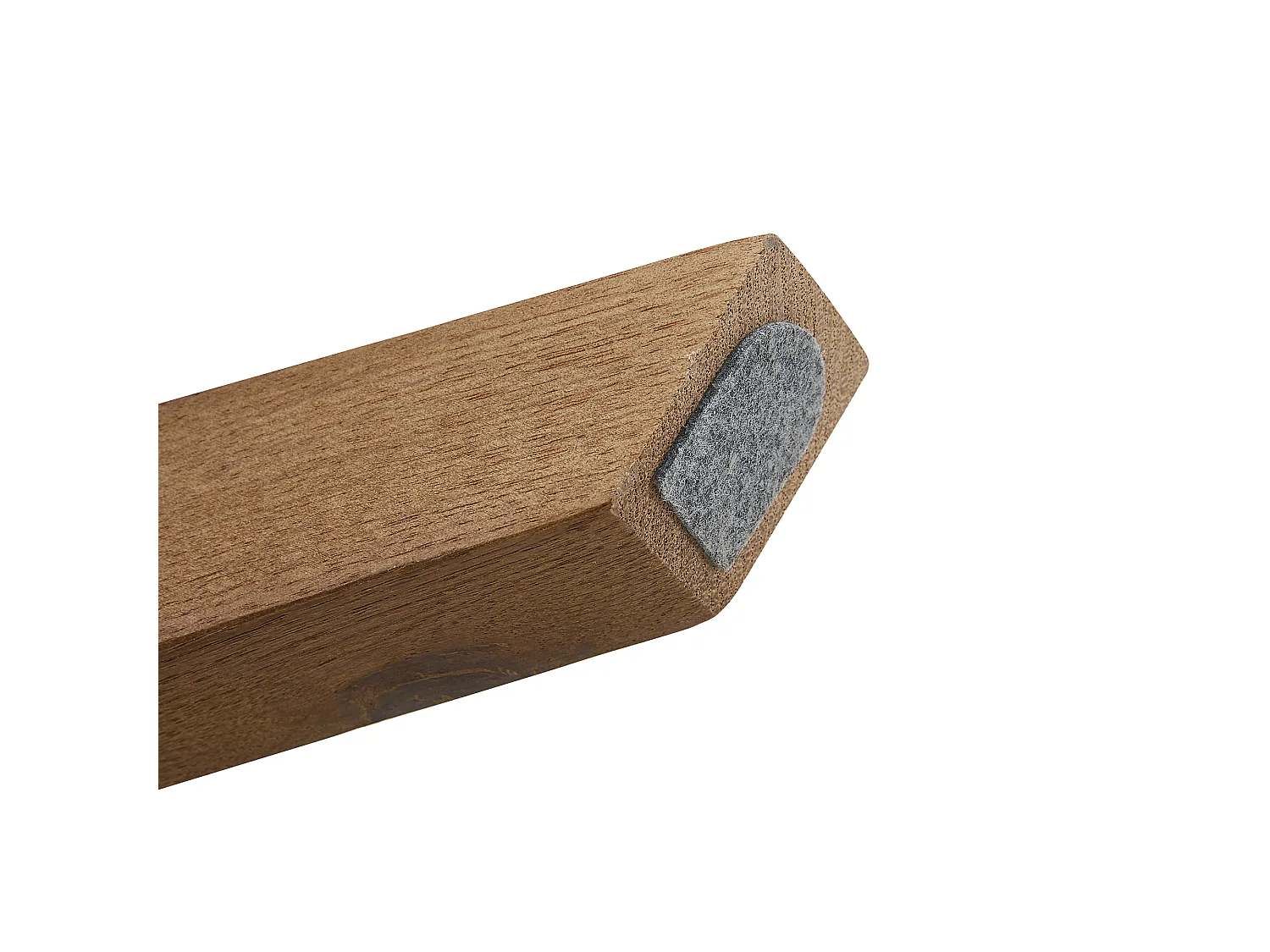 Lot de 2 chaises de salle à manger pivotantes en tissu texturé gingembre avec pieds en bois massif noyer