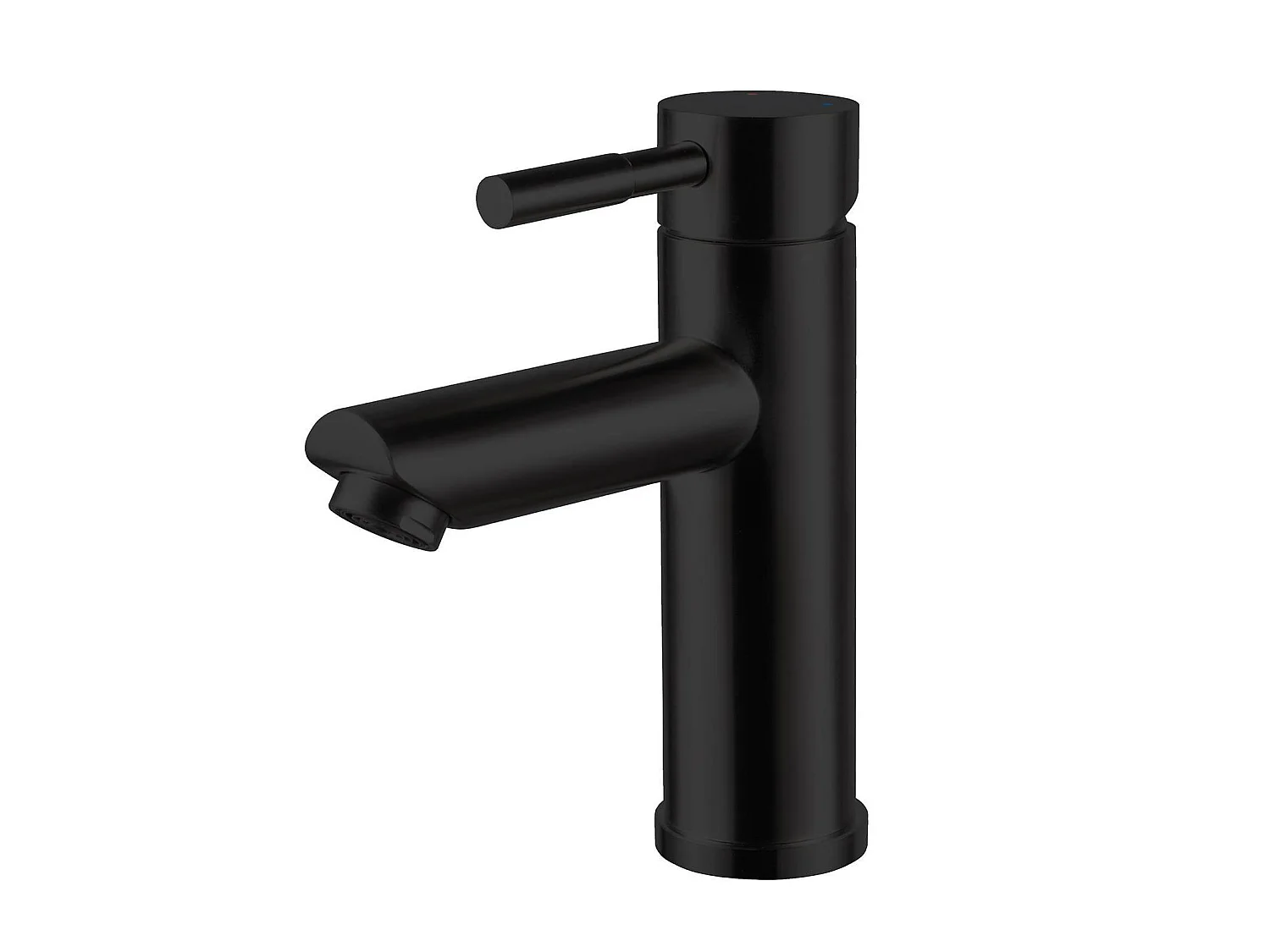 Waschtisch 45cm und schwarze Armatur SORRENTO