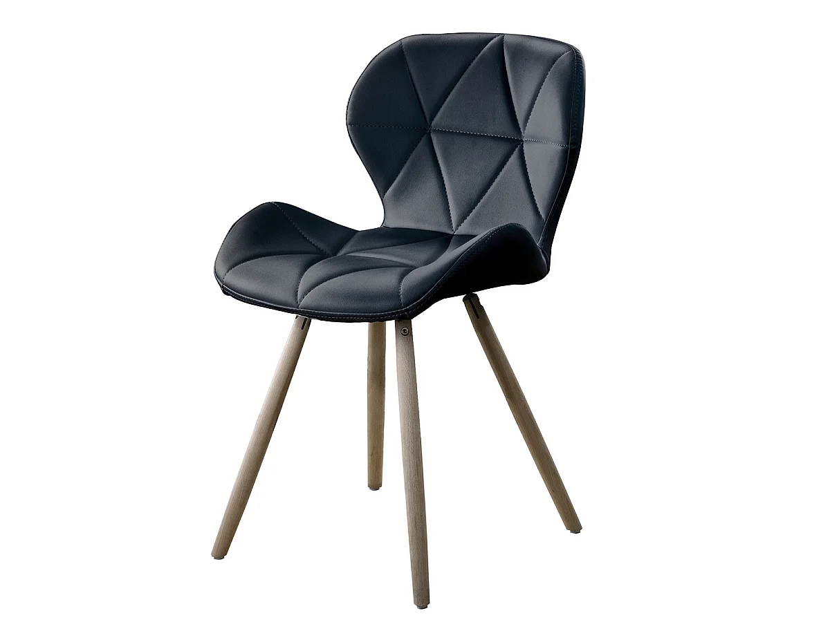 Scandinavische Stijl Stockholm Stoel met Beukenhouten Poten - Modern, Ergonomisch, Makkelijk schoon te maken