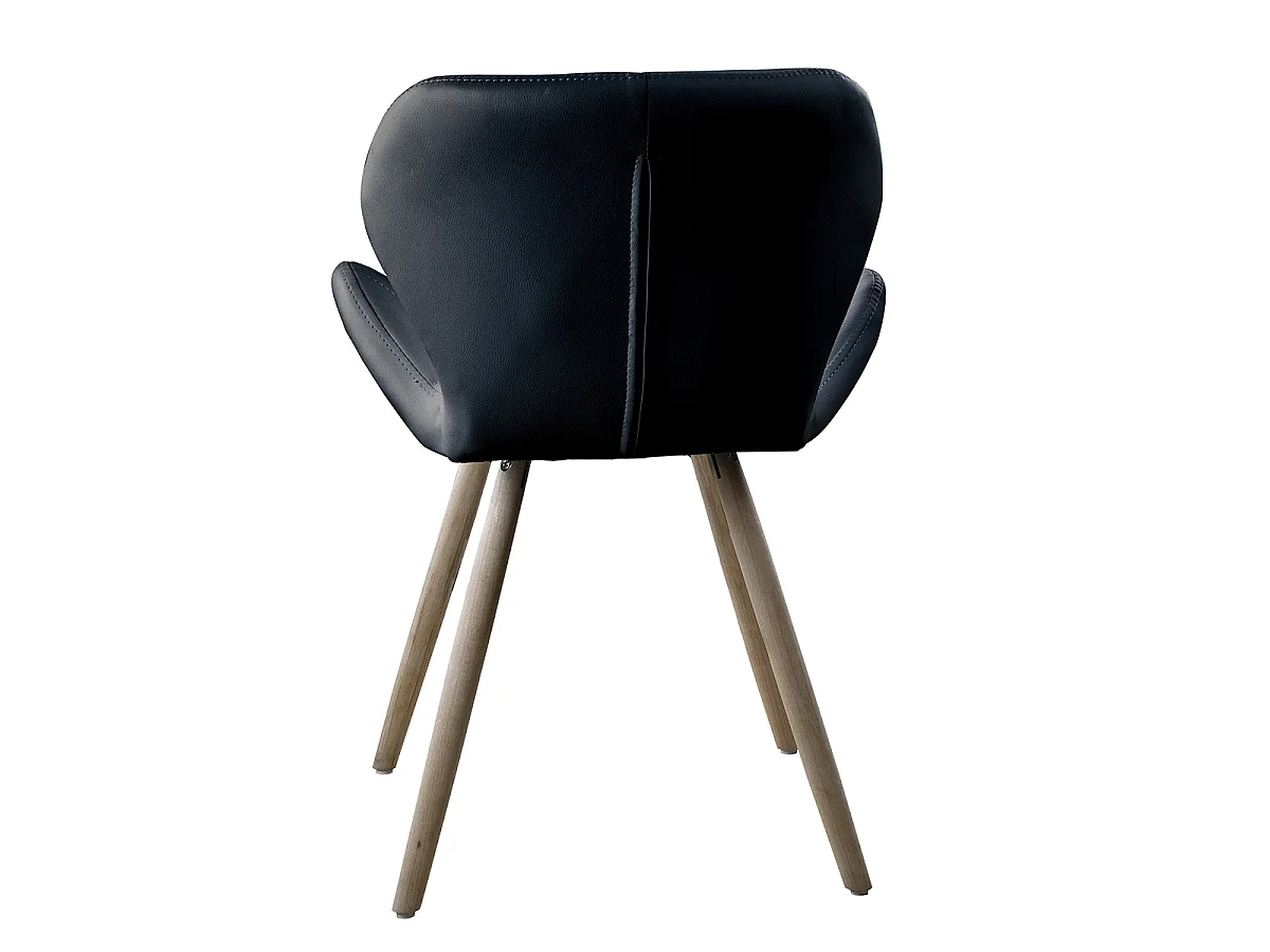 Scandinavische Stijl Stockholm Stoel met Beukenhouten Poten - Modern, Ergonomisch, Makkelijk schoon te maken
