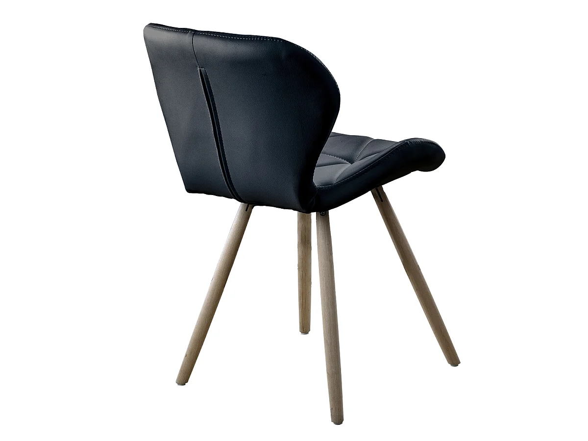 Scandinavische Stijl Stockholm Stoel met Beukenhouten Poten - Modern, Ergonomisch, Makkelijk schoon te maken
