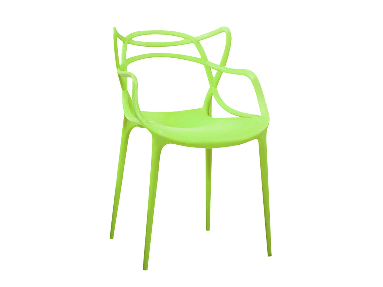 Chaise Thonet noire empilable pour intérieur et extérieur
