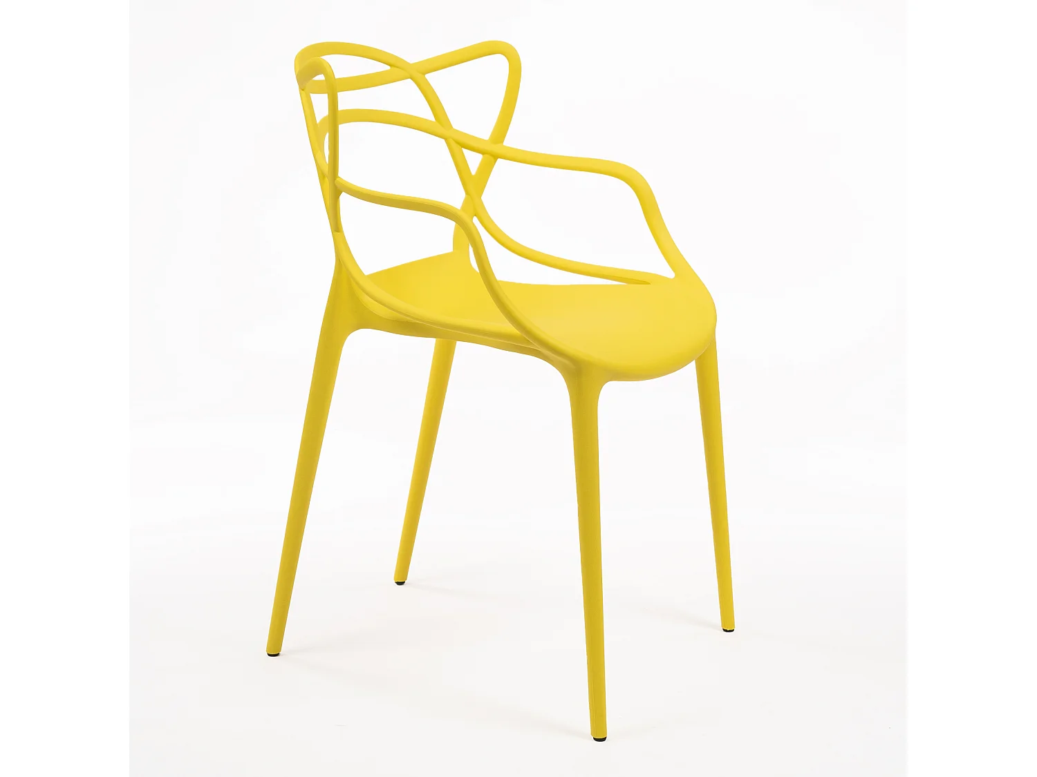 Chaise Thonet Jaune empilable pour intérieur et extérieur