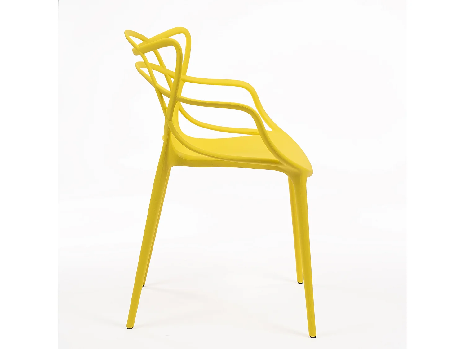 Chaise Thonet Jaune empilable pour intérieur et extérieur
